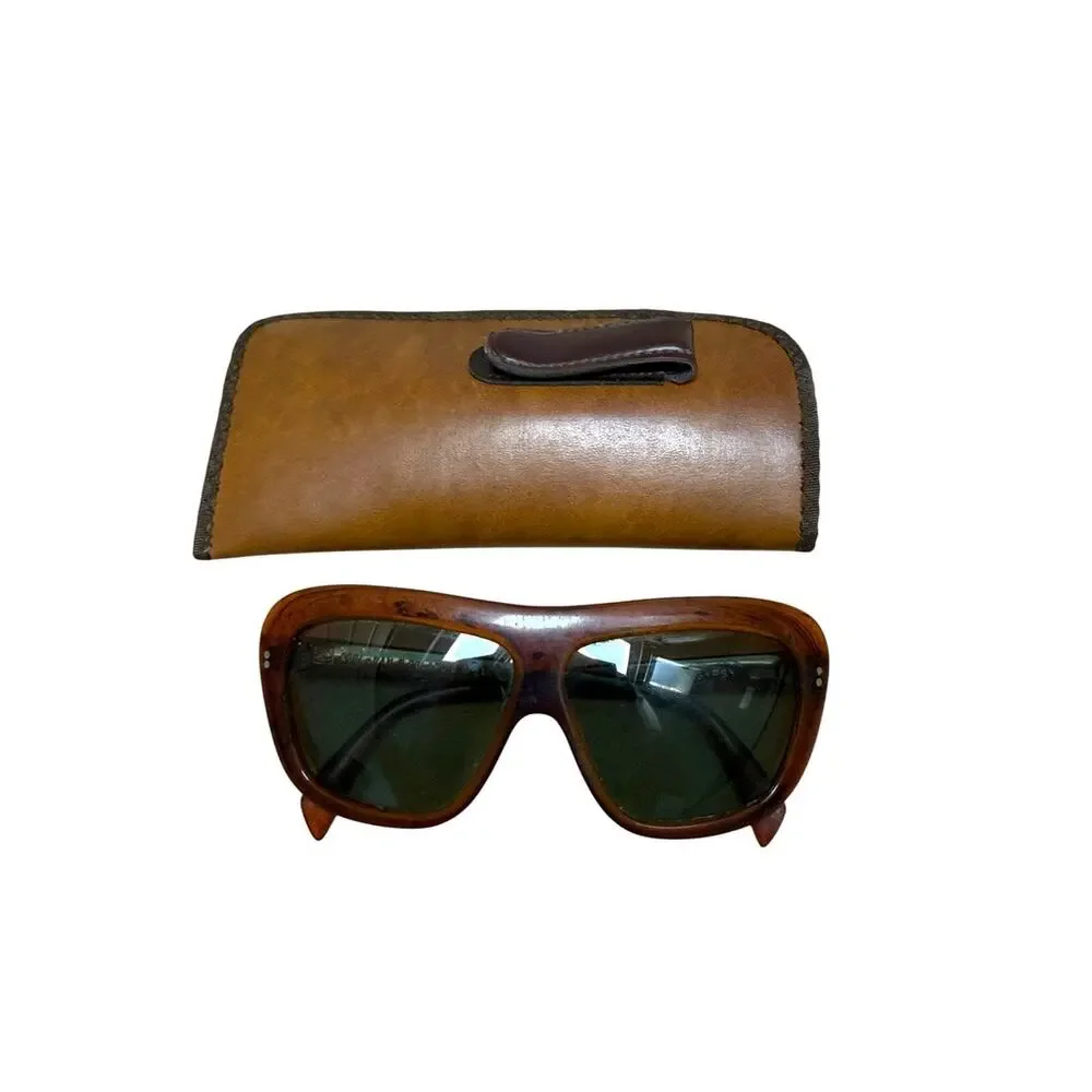 Vintage Cool-Ray Polaroid 310 Sun Gypsy Sunglasses w/ Case Classic Midcentury
